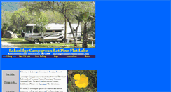 Desktop Screenshot of lakeridgecampground.com